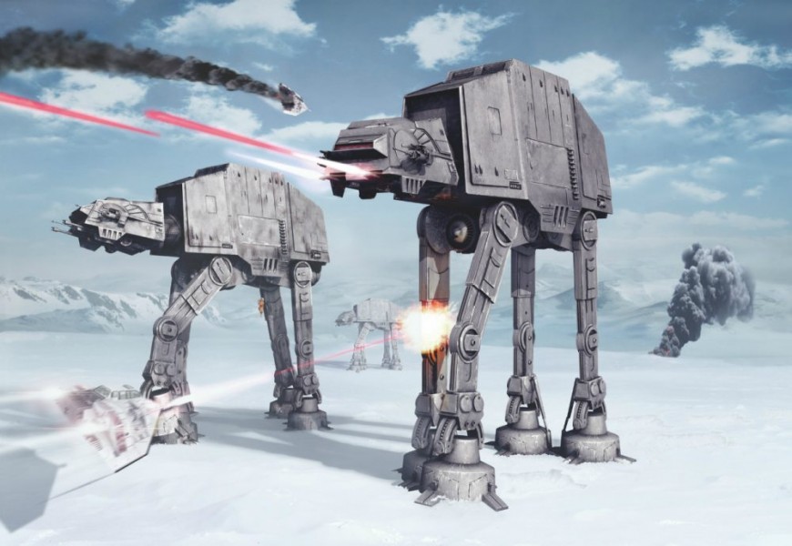 FOTOTAPET STAR WARS - LUPTA PE HOTH