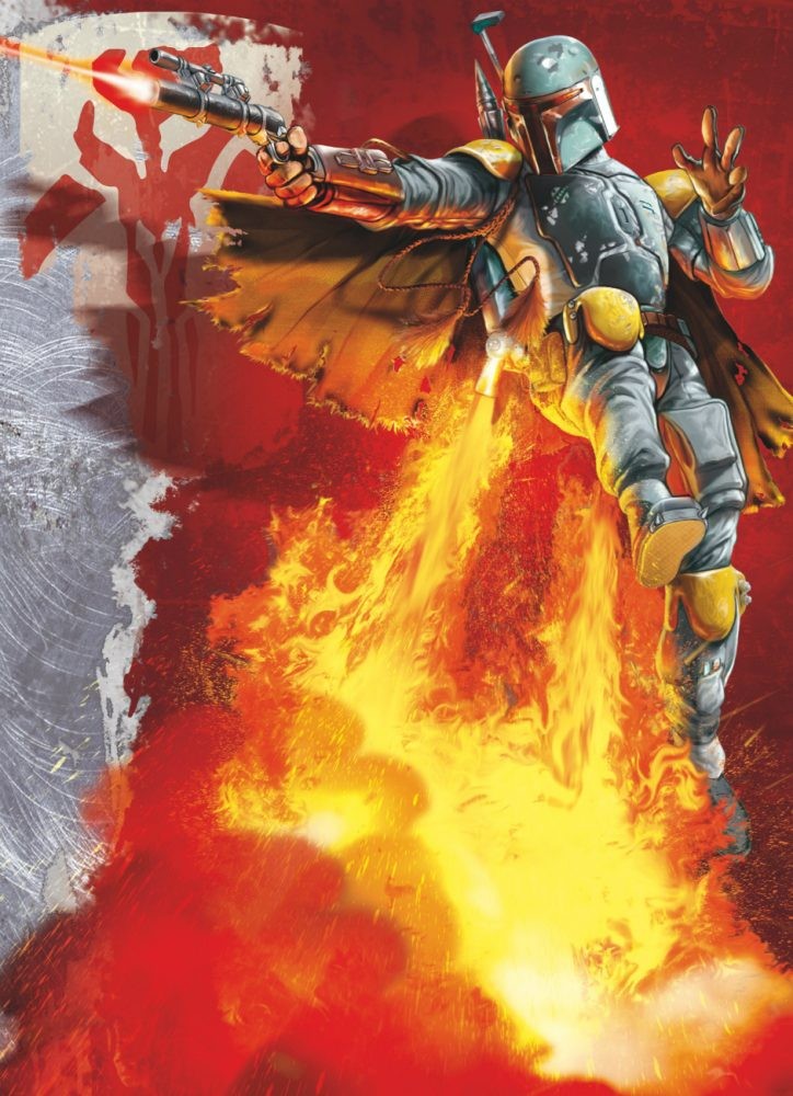 FOTOTAPET STAR WARS - BOBA FETT