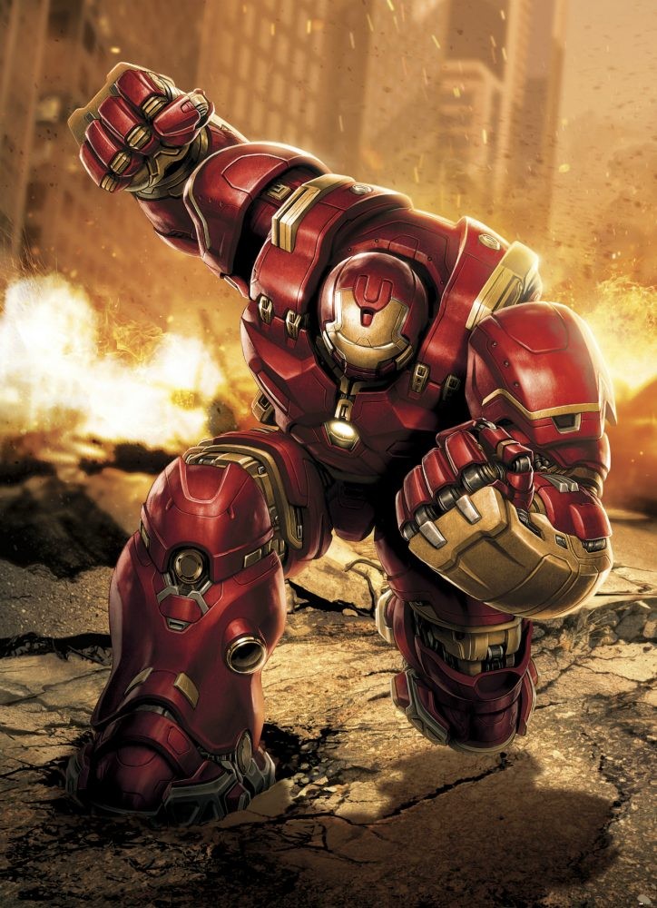 FOTOTAPET AVENGERS - IRON MAN HULKBUSTER