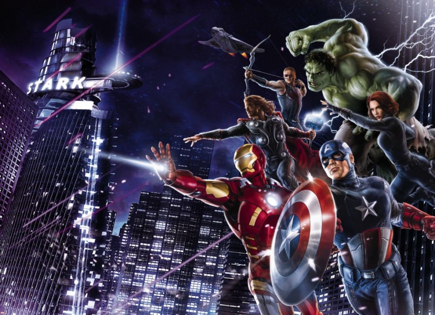 FOTOTAPET AVENGERS - NOAPTEA IN ORAS