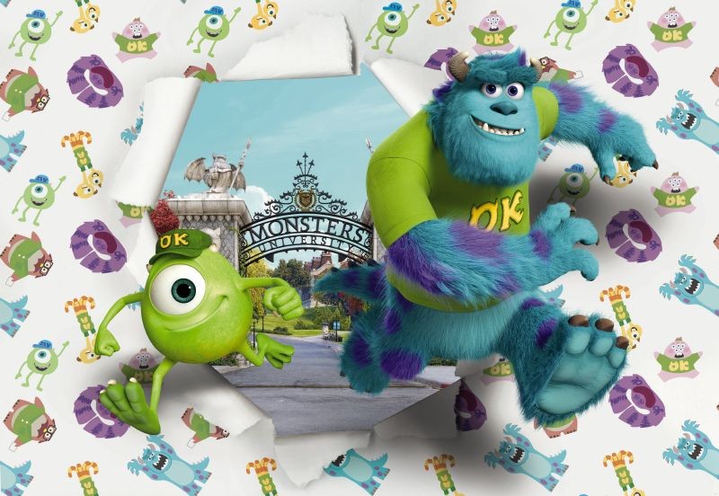 FOTOTAPET COPII - MONSTER UNIVERSITY
