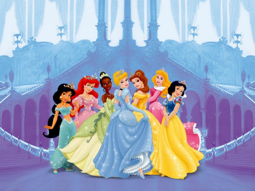 FOTOTAPET PRINTESE DISNEY - INTRARE IN PALAT