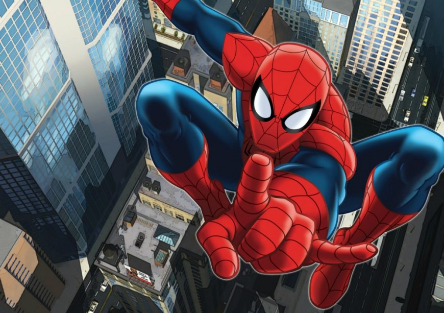 FOTOTAPET SPIDERMAN E AICI - CAMERA BAIETI