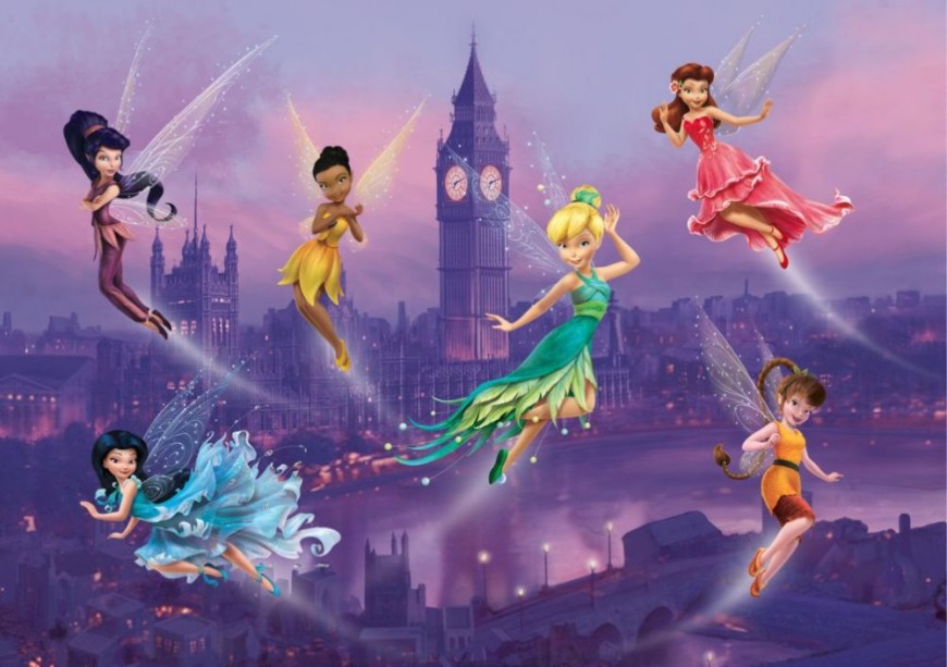 FOTOTAPET TINKER BELL - ZANE LA LONDRA