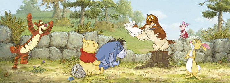 FOTOTAPET COPII WINNIE THE POOH - PRIMA LECTIE