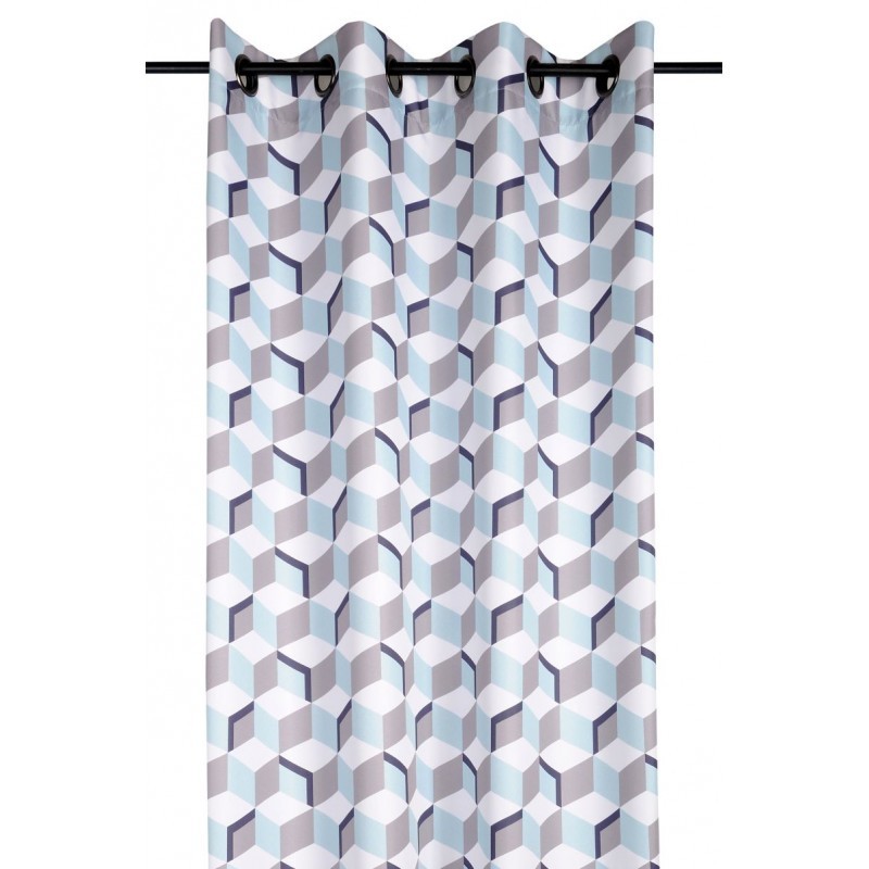DRAPERIE MODERNA CUBURI BLEU