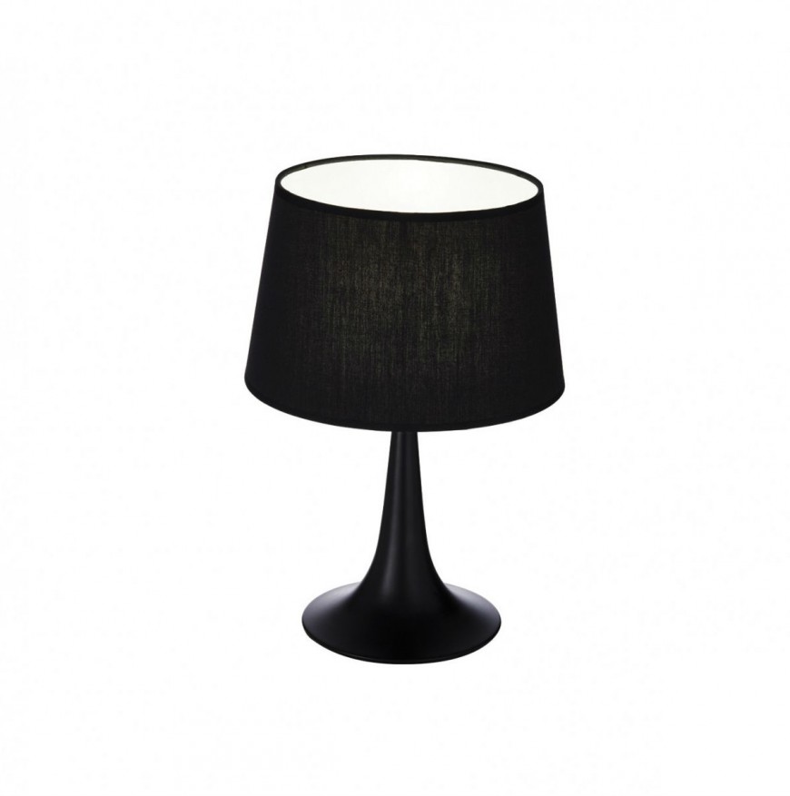 VEIOZA NEAGRA CU ABAJUR TEXTIL - LONDON TL1 MICA