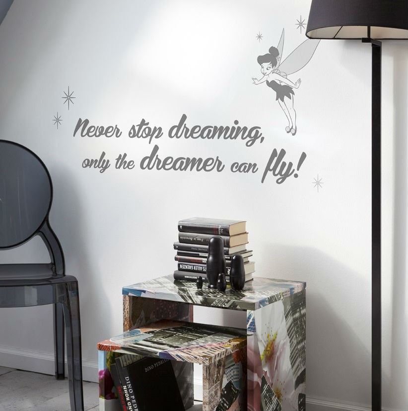STICKER TINKER BELL - NEVER STOP DREAMING