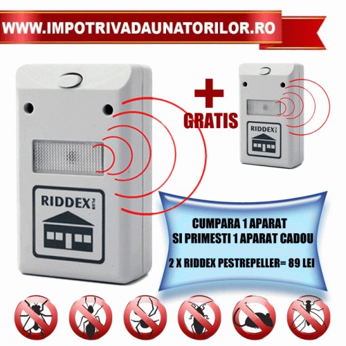 RIDDEX PLUS - CUMPARATI 1 APARAT SI PRIMITI 1 APARAT CADOU