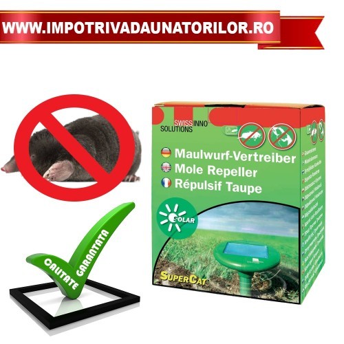 APARAT SOLAR ANTI CARTITE, ANTI ROZATOARE SWISSINNO SUPERCAT