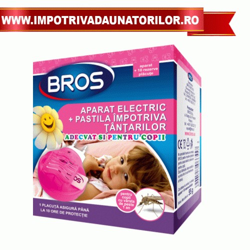 APARAT ELECTRIC ANTI TANTARI *PENTRU COPII* + 10 PASTILE