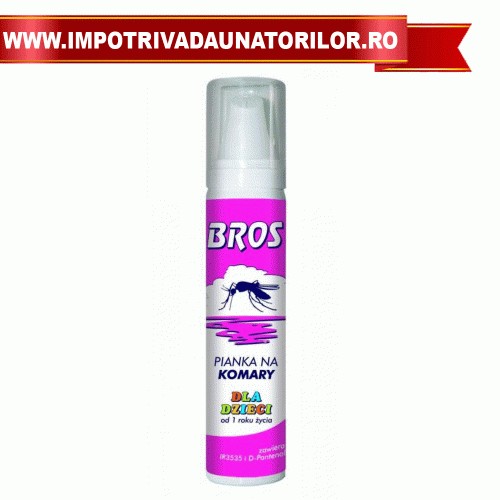 SPUMA IMPOTRIVA TANTARILOR PENTRU COPII 90ML