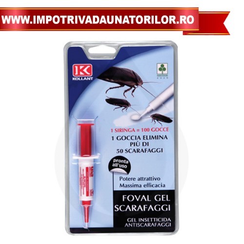GEL PENTRU COMBATEREA GANDACILOR DE BUCATARIE FOVAL GEL
