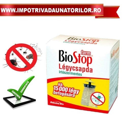 CAPCANA PENTRU MUSTE CU MOMEALA ATRACTANTA BIOSTOP FARM