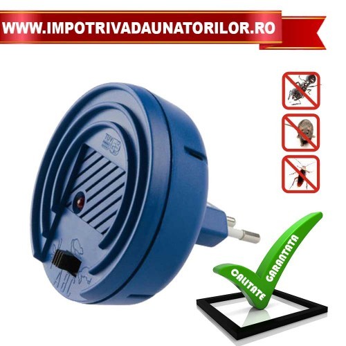 APARAT ULTRASUNETE ANTI PURICI, TANTARI, SOARECI VARIOBLISTER