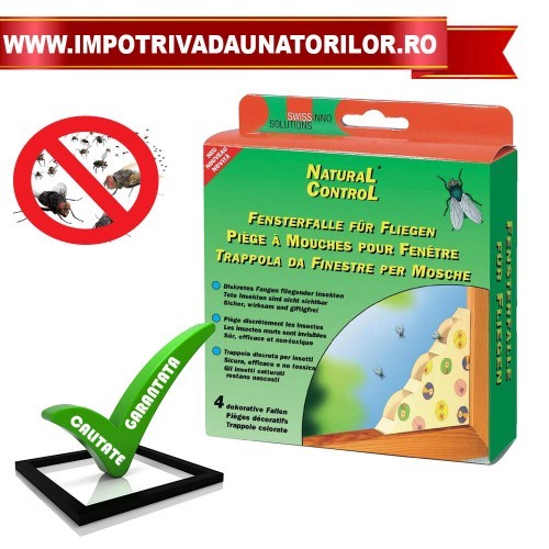 CAPCANA MUSTE CU DESIGN DECORATIV SWISSINNO NATURAL CONTROL