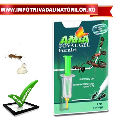 FOVAL GEL INSECTICID ANTI FURNICI  -  5 GR
