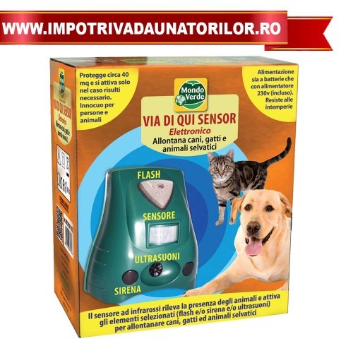 APARAT CU ULTRASUNETE IMPOTRIVA CAINI, PISICI, REP20
