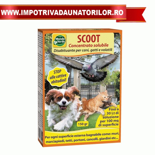 SOLUTIE IMPOTRIVA PASARI, CAINI, PISICI SCOOT REP01