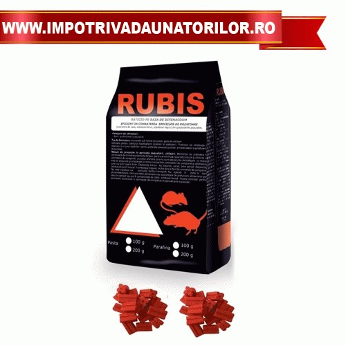 RUBIS PARAFINA BATON CERAT 10KG - 30GR/BLOC