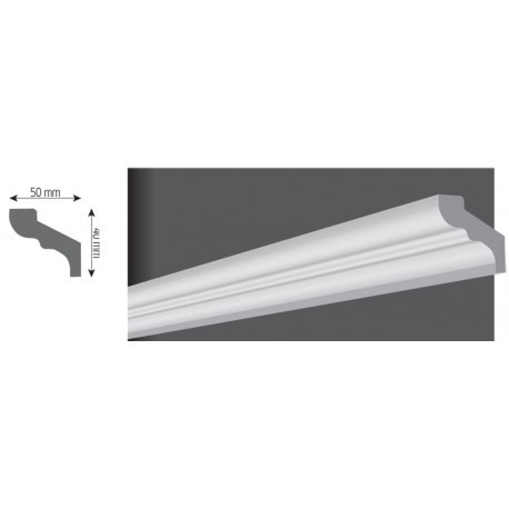 BAGHETA DECORATIVA POLISTIREN F50 50X40MM