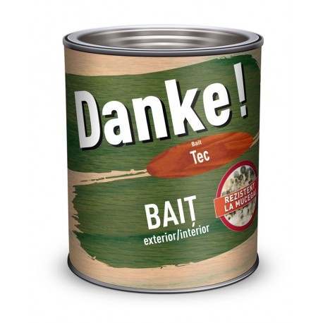 BAIT COLORAT PENTRU LEMN DANKE TEC 0.75L