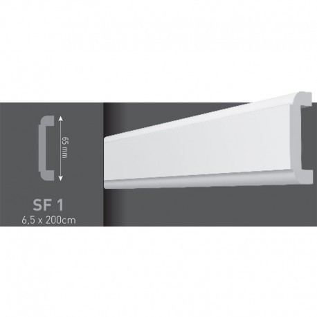BAGHETE DECORATIVE DECORA VIDELIT PERETE SF1 65MM X 200CM