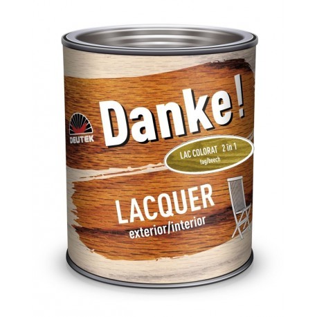 LAC COLORAT PENTRU LEMN DANKE 2 IN 1 FAG 2.5L