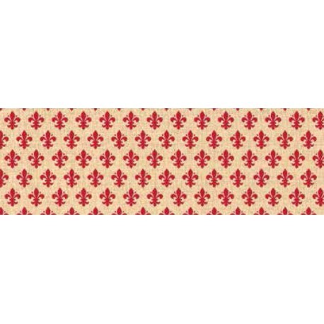 AUTOCOLANT DECORATIV PITTI ROSU 45CM