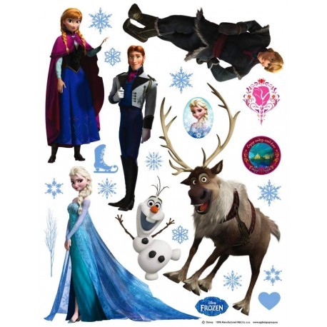 STICKERE FROZEN PENTRU PERETE CAMERA COPII
