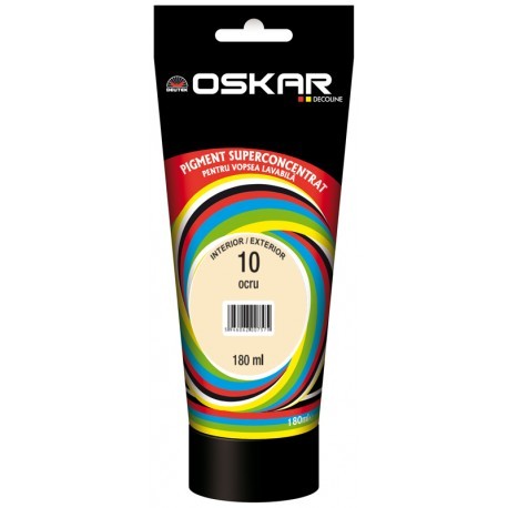 PIGMENT OSKAR OCRU 180 ML PENTRU VOPSEA LAVABILA