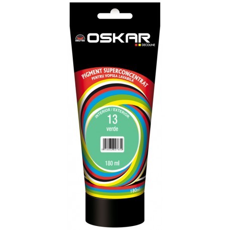 PIGMENT OSKAR VERDE 180 ML PENTRU VOPSEA LAVABILA