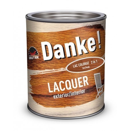 LAC LACQUER COLORAT PENTRU LEMN 0.75L