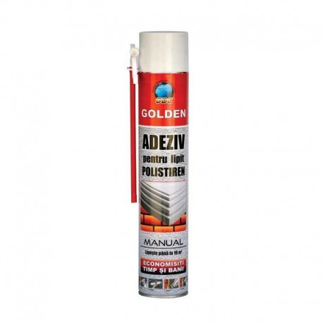 SPUMA POLIURETANICA GOLDEN ADEZIVA PENTRU POLISTIREN 750ML