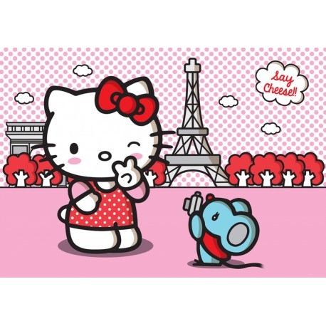 FOTOTAPET HELLO KITTY PENTRU CAMERE COPII