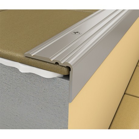 PROFIL TREAPTA ANTIDERAPANT ARBITON PS2 ARGINTIU 25X20MM 90CM