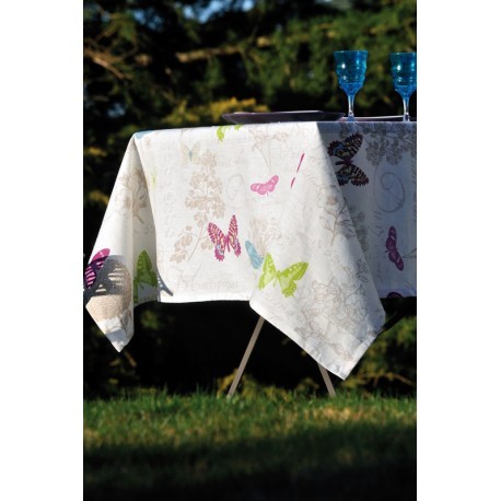 FATA DE MASA BUTTERFLY ALBA CU FLUTURI COLORATI