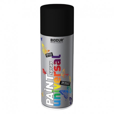 SPRAY VOPSEA BIODUR NEGRU MAT RAL 9005