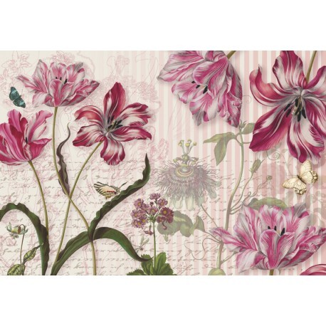 FOTOTAPET ACUARELA FLORI MERIAN