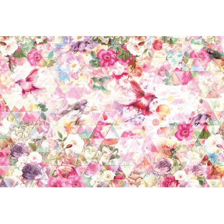 FOTOTAPET CALEIDOSCOP FLORAL