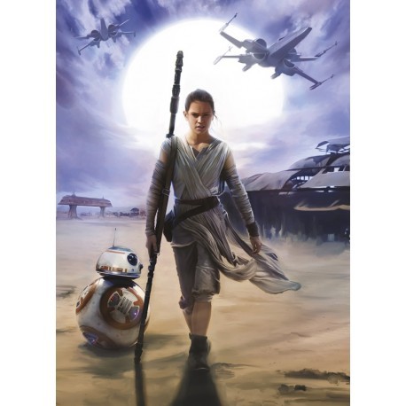 FOTOTAPET STAR WARS REY