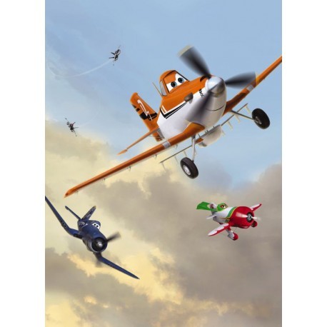 FOTOTAPET PLANES - DUSTY AND FRIENDS