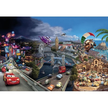 FOTOTAPET CARS WORLD