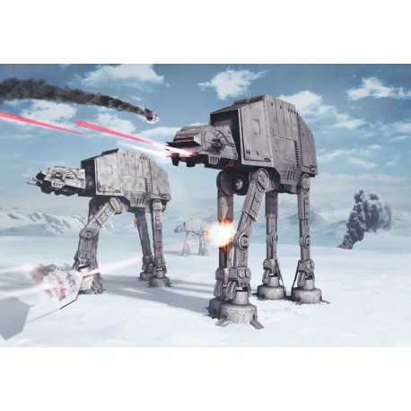 FOTOTAPET STAR WARS - BATALIA DIN HOTH
