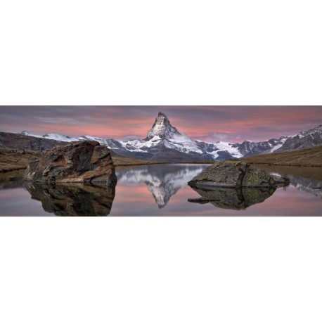 FOTOTAPET PEISAJ CU MUNTI MATTERHORN