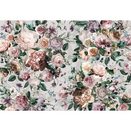 FOTOTAPET FLORAL TRANDAFIRI RETRO