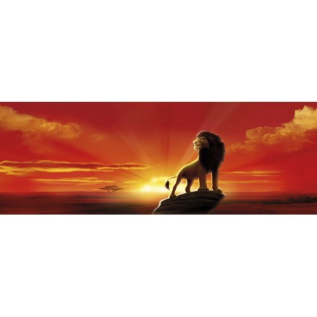 FOTOTAPET LION KING - APUS DE SOARE