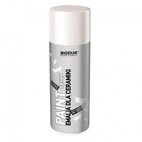 SPRAY VOPSEA EFECT PORTELAN BIODUR ALB PENTRU CADA
