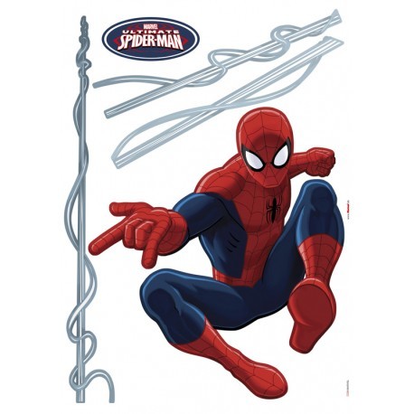 STICKER PERETE SPIDERMAN