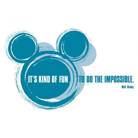 STICKERE PERETE DISNEY - IT'S KIND OF FUN